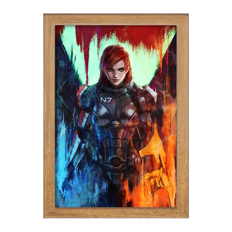 تابلو خندالو مدل بازی مس افکت (Mass Effect) کد 31539