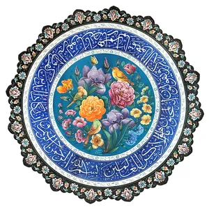بشقاب میناکاری کد142
