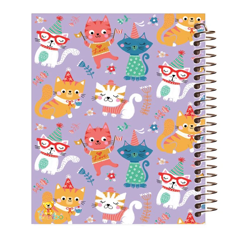 دفتر نقاشی 50 برگ بانیبو مدل گربه کد 868