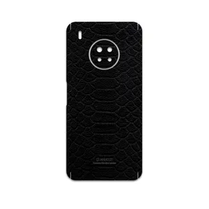 MAHOOT Black-Snake-Leather Cover Sticker for Huawei Y9a