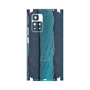 MAHOOT Turquoise feathers-FullSkin Cover Sticker for Xiaomi Redmi Note 11 Pro Plus 5G