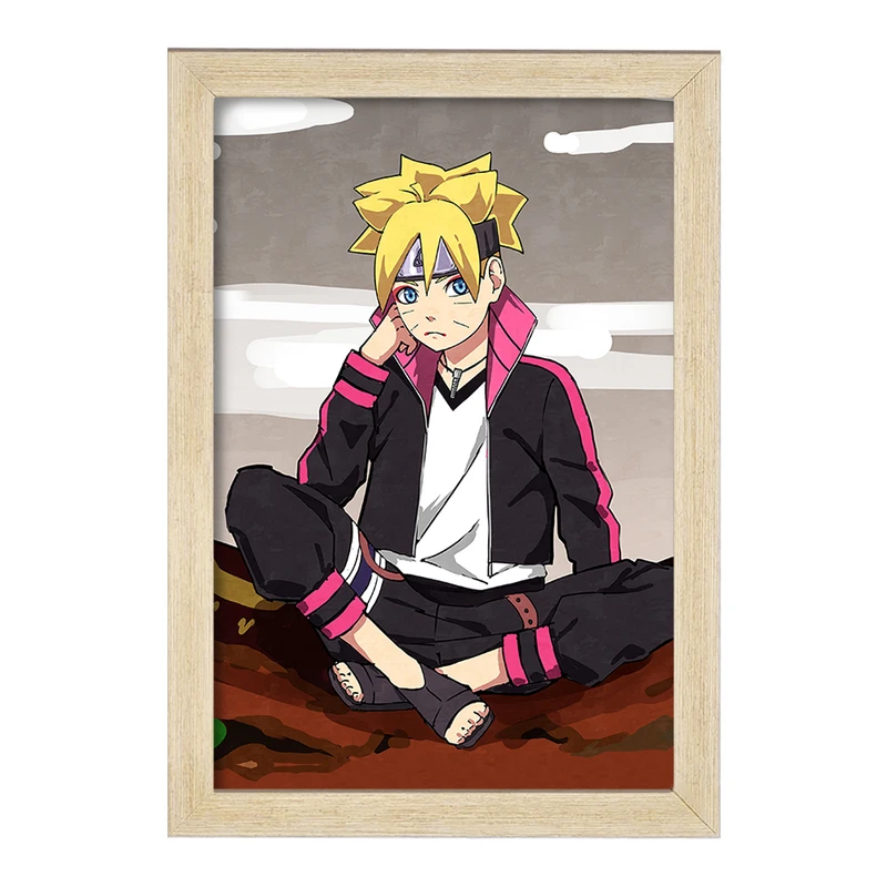 تابلو خندالو مدل بوروتو اوزوماکی انیمه بوروتو Boruto  کد 15716