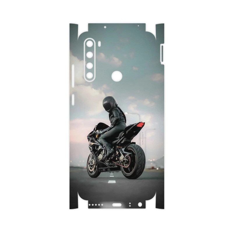 برچسب پوششی ماهوت مدل Motorcycling-FullSkin مناسب برای گوشی موبایل شیائومی Redmi Note 8 2021