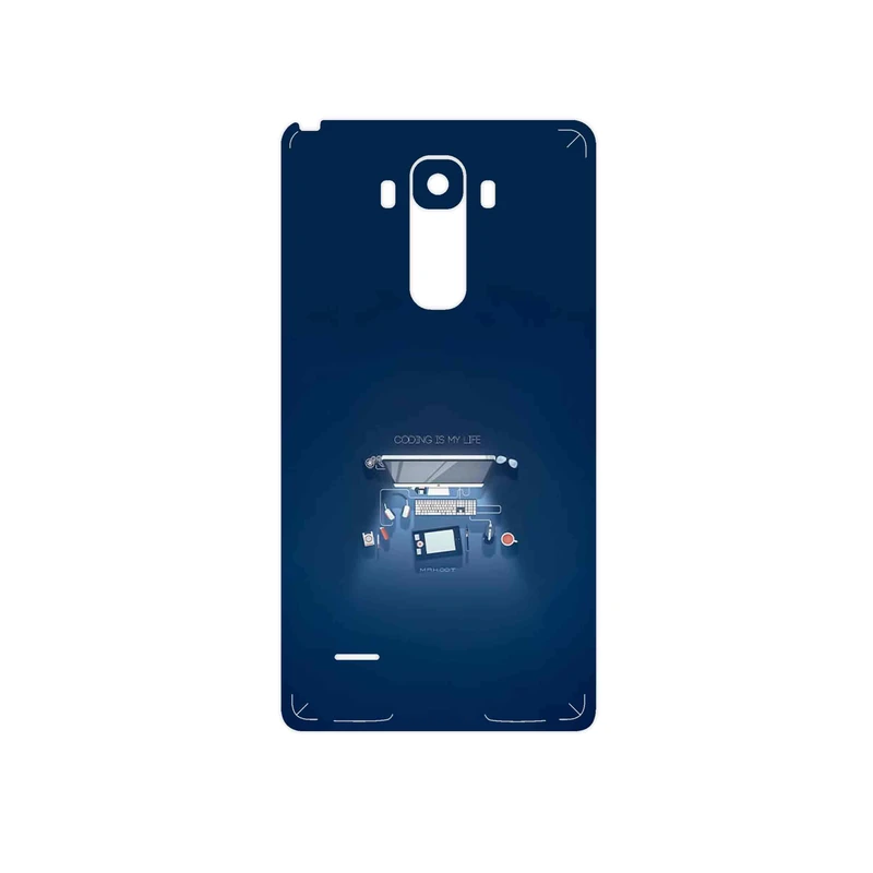 برچسب پوششی ماهوت مدل Programming 3 مناسب برای گوشی موبایل ال جی G4 Stylus