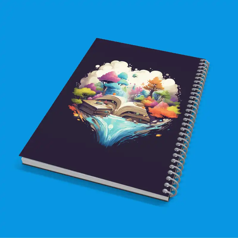 دفتر مشق 50 برگ مدوپد مدل Ghibli کد DF2485