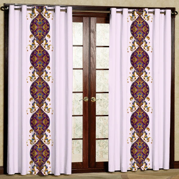 پرده مدل مخمل پانچی کد 7431 سایز 280x140سانتی متر