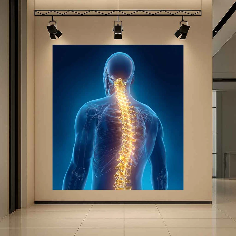 پوستر طرح  ستون فقرات مدل پزشکی کد AR3061937