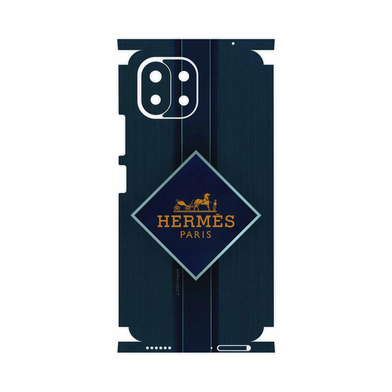 برچسب پوششی ماهوت مدل Hermes-Logo-FullSkin مناسب برای گوشی موبایل شیائومی MI 11 LITE