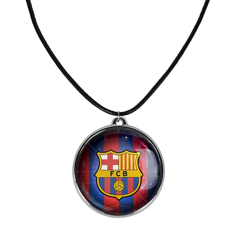 گردنبند خندالو مدل باشگاه بارسلونا FC Barcelona کد 2624726258