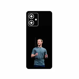 MAHOOT Mark_Zuckerberg Cover Sticker for Motorola Moto G54