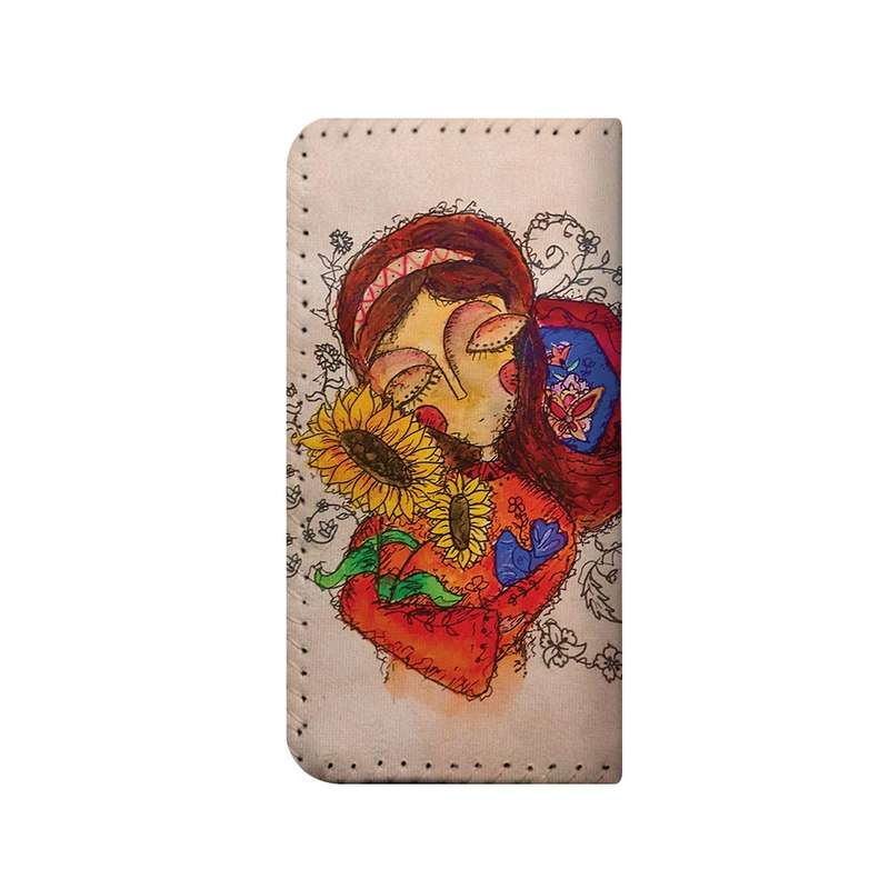 کیف پول چرمی ترمه طراحان ایده مدل آغوش پر گل کد snm008