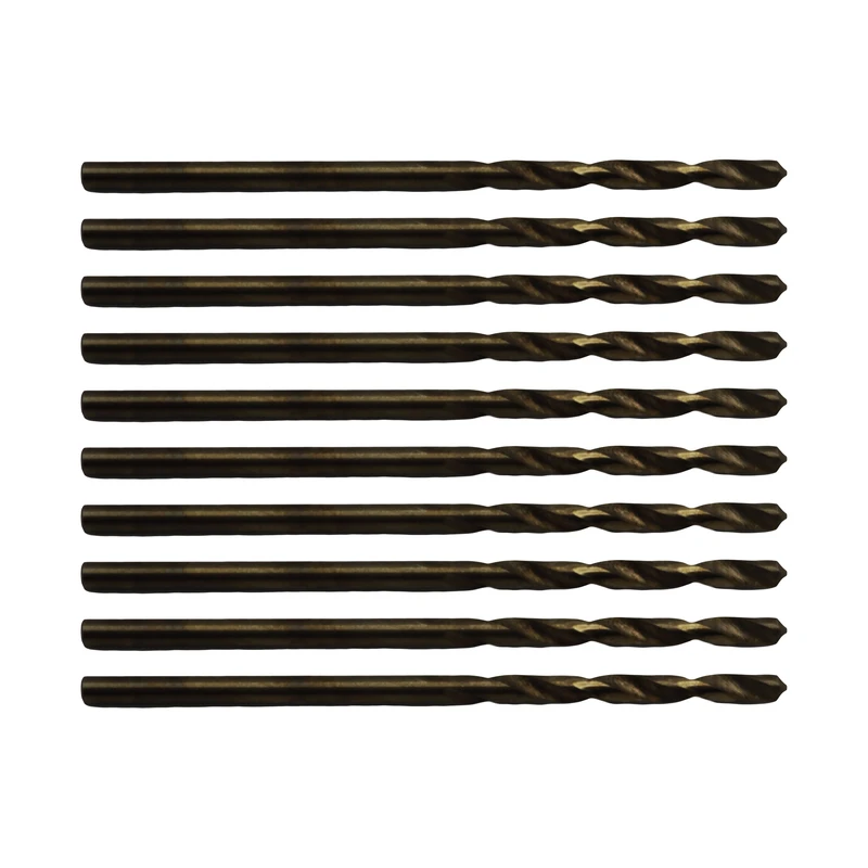 مته آهن اسپیدی مدل YP-HSS-G-02MM سایز 2 میلی متر مجموعه 10عددی