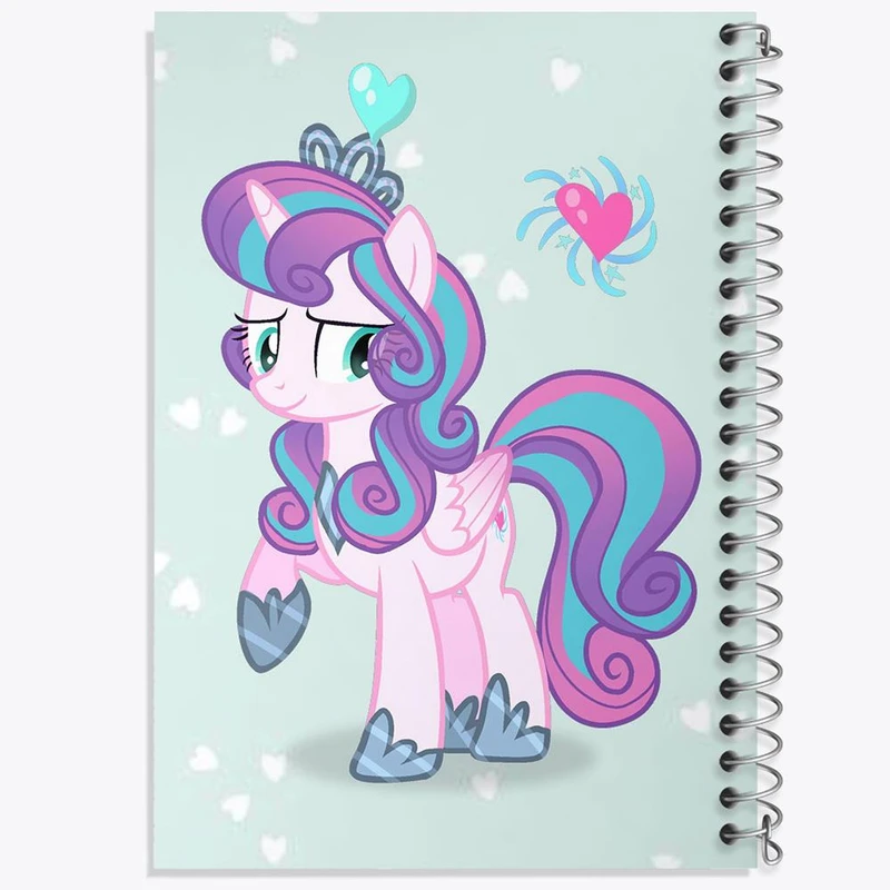 دفتر مشق 50 برگ خندالو مدل اسب پونی کد 24847