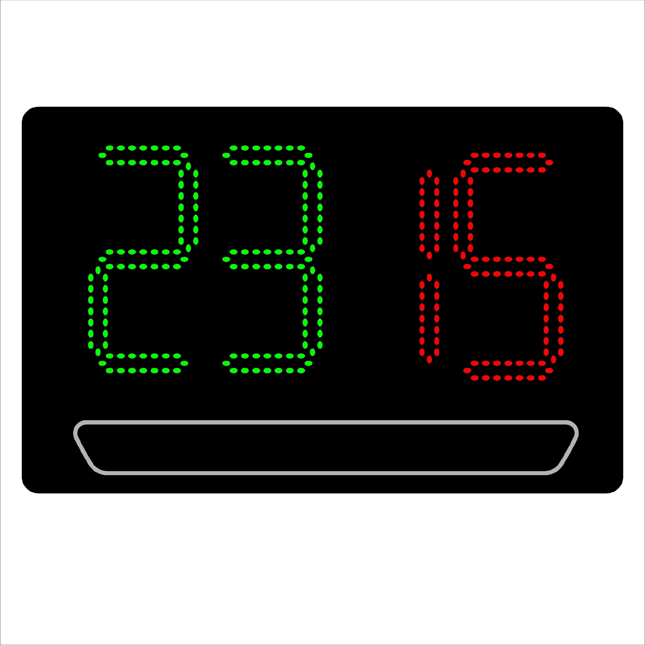شماره انداز مدل مستطیلی 2024