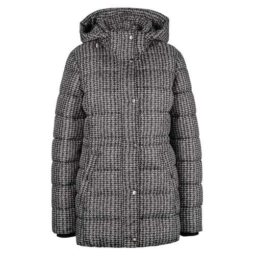 کاپشن زنانه چیبو مدل Checked کد 397572