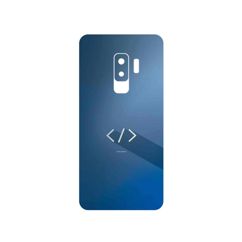 برچسب پوششی ماهوت مدل Minimal Coding icon مناسب برای گوشی موبایل سامسونگ Galaxy S9 Plus