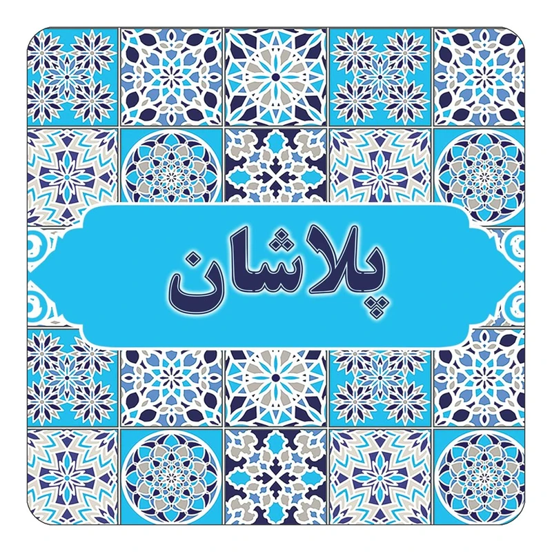مگنت کاکتی طرح اسم پلاشان مدل اسلیمی کد mg27927
