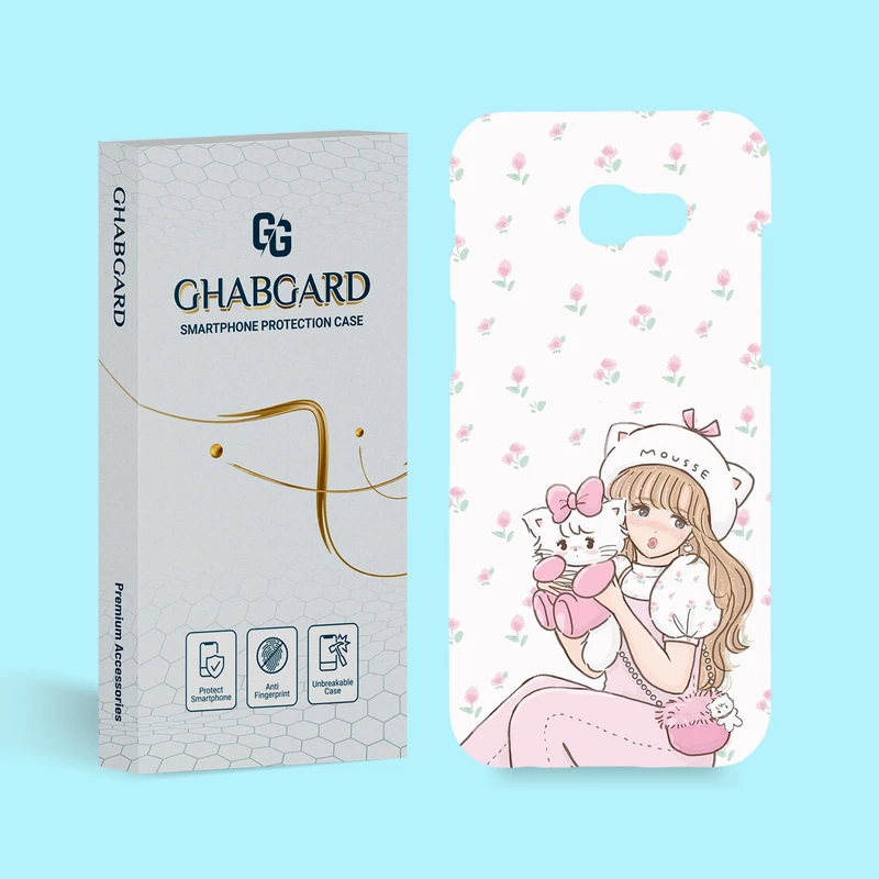 کاور قاب گارد مدل دخترانه مناسب برای گوشی موبایل سامسونگ Galaxy A5 2017 / A520