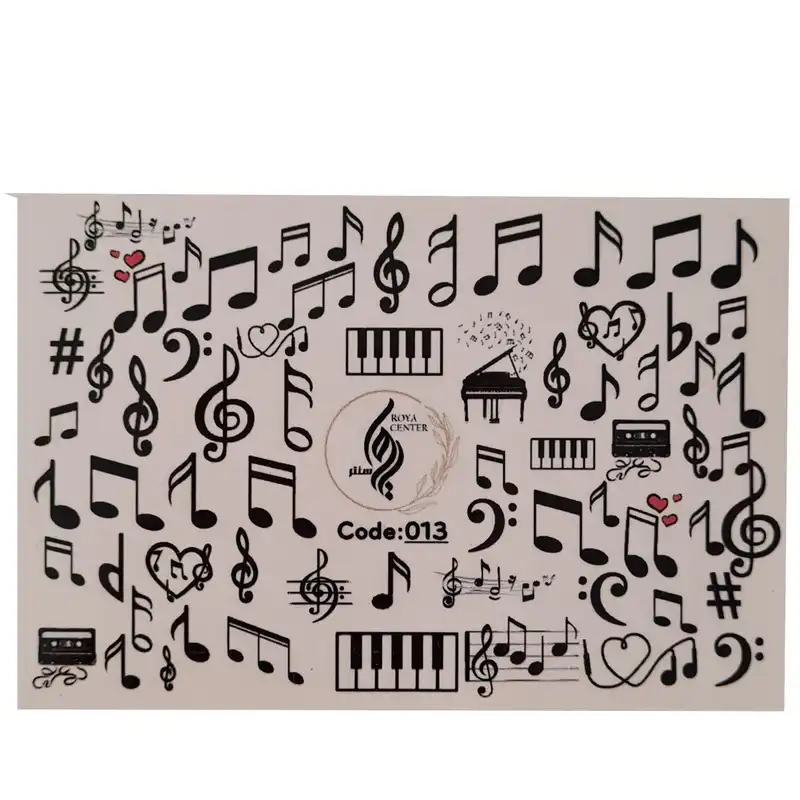 برچسب لنز ناخن مدل 13L