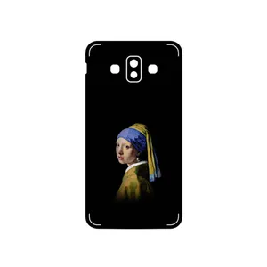 MAHOOT Girl with a Pearl Earring of Vermeer Cover Sticker for Samsung Galaxy J7 Duo