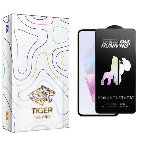 محافظ صفحه نمایش تایگر گلس مدل APL2newpkg Running Max مناسب برای گوشی موبایل سامسونگ Galaxy A35/A55