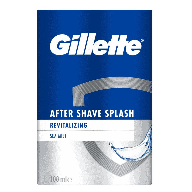 افتر شیو ژیلت مدل REVITALIZING SEA MIST حجم 100 میلی لیتر