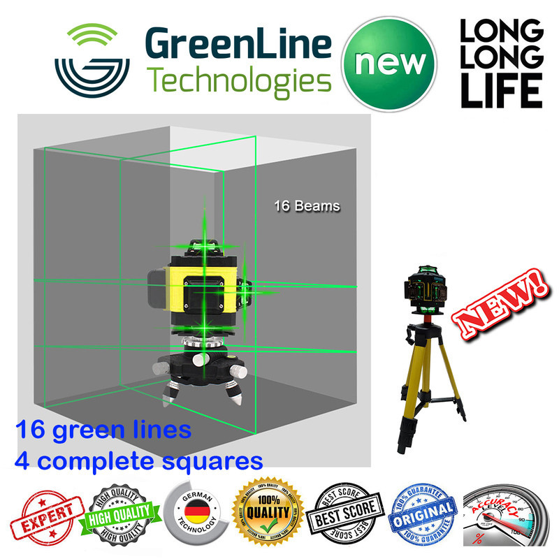 تراز لیزری ماکیتا مدل نور سبز 16 لاین کد 3D36S تراز لیزری ماکیتا مدل نور سبز 16 لاین کد 3D36S