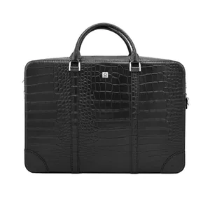 کیف اداری مردانه چرم نیاوران مدل پاشا طرح سنگی دارای یک محفظه