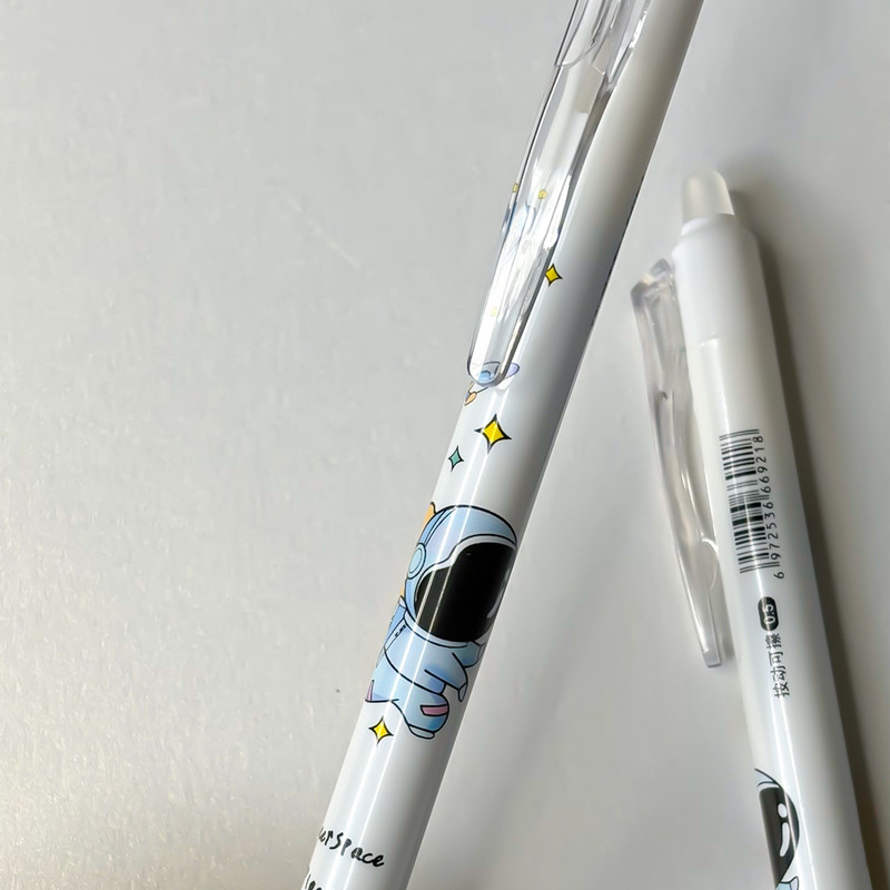 روان نویس مدل پاک کن دار طرح فضانورد بسته 6 عددی