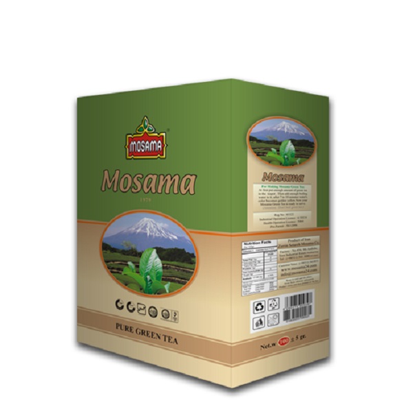 چای سبز مسما - 100 گرم بسته 2 عددی