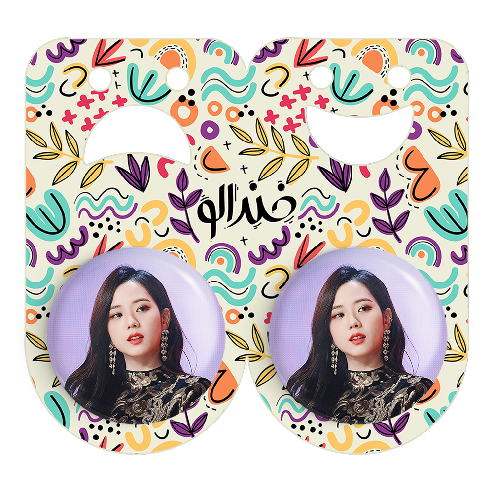 پیکسل خندالو مدل جیسو بلک پینک کد 14121 به همراه مگنت