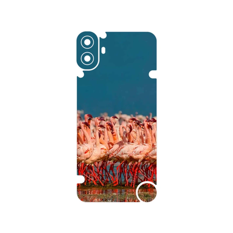 برچسب پوششی ماهوت مدل Flamingo مناسب برای گوشی موبایل ناتینگ CMF Phone 1