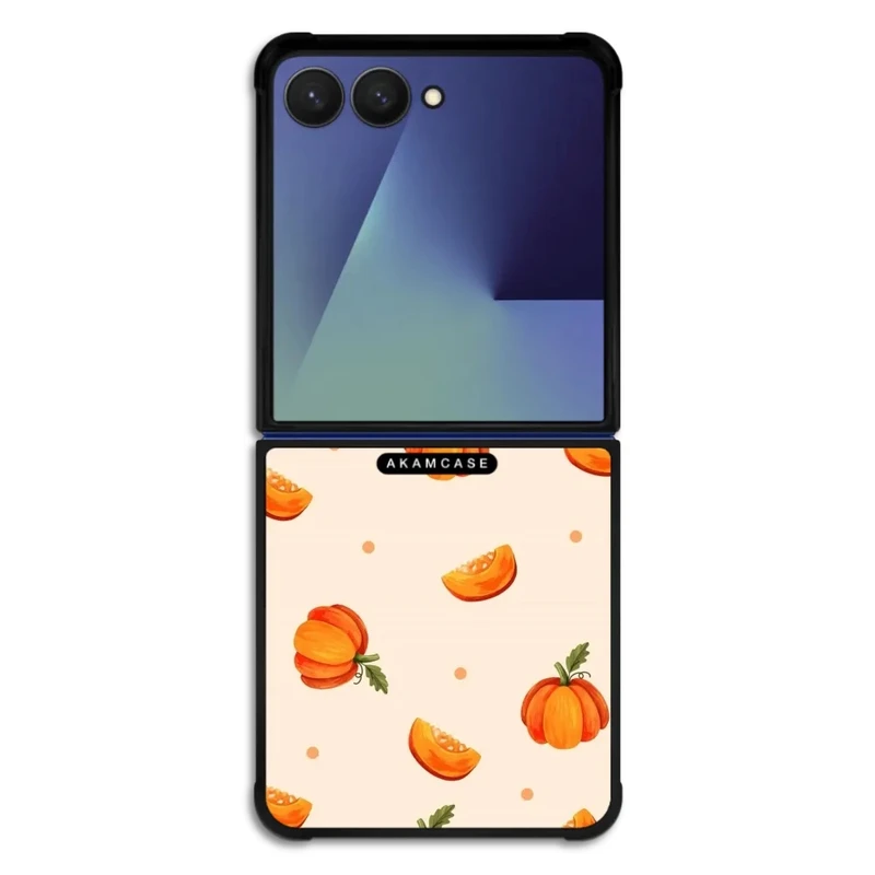 کاور آکام مدل AMC-WSGZFLIP7-PUMPKIN-18 مناسب برای گوشی موبایل سامسونگ Galaxy Z Flip 7