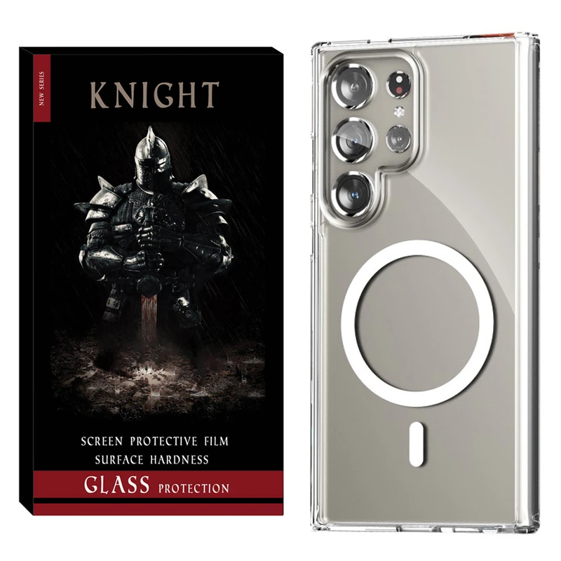 کاور نایت مدل KT-Magsafe-Clear مناسب برای گوشی موبایل سامسونگ Galaxy S24 Ultra