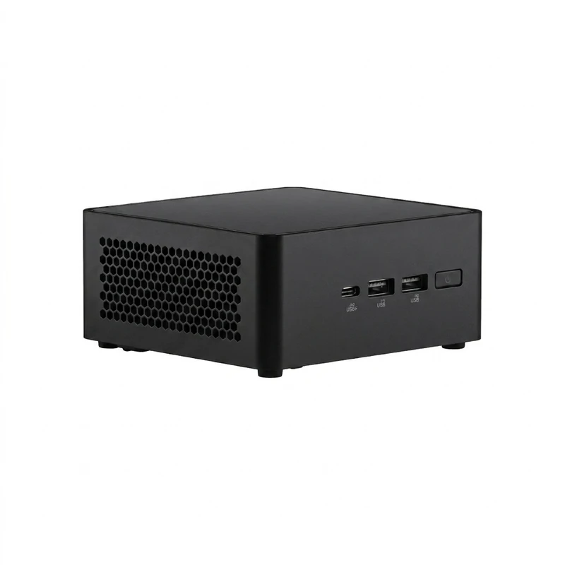 کامپیوتر کوچک ایسوس مدل NUC14RVHi3 با پردازنده Core 3 Core 3-100U حافظه SSD با ظرفیت 512 گیگابایت رم DDR5 با ظرفیت هشت گیگابایت پردازنده گرافیکی Intel