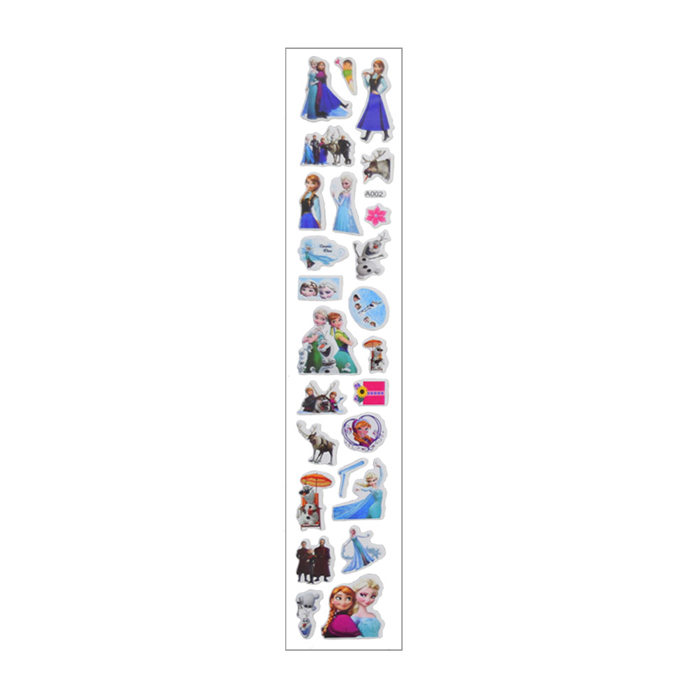  برچسب برجسته طرح فروزن کد A002