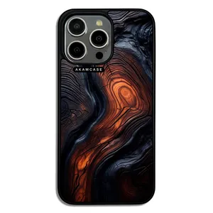 AKAM AMC-WA15PROMAX-WOOD-4 Cover For Apple iPhone 15 Pro Max