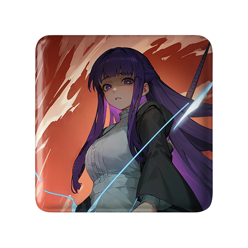 مگنت خندالو طرح فرن انیمه فریرن مدل مربعی کد 32570