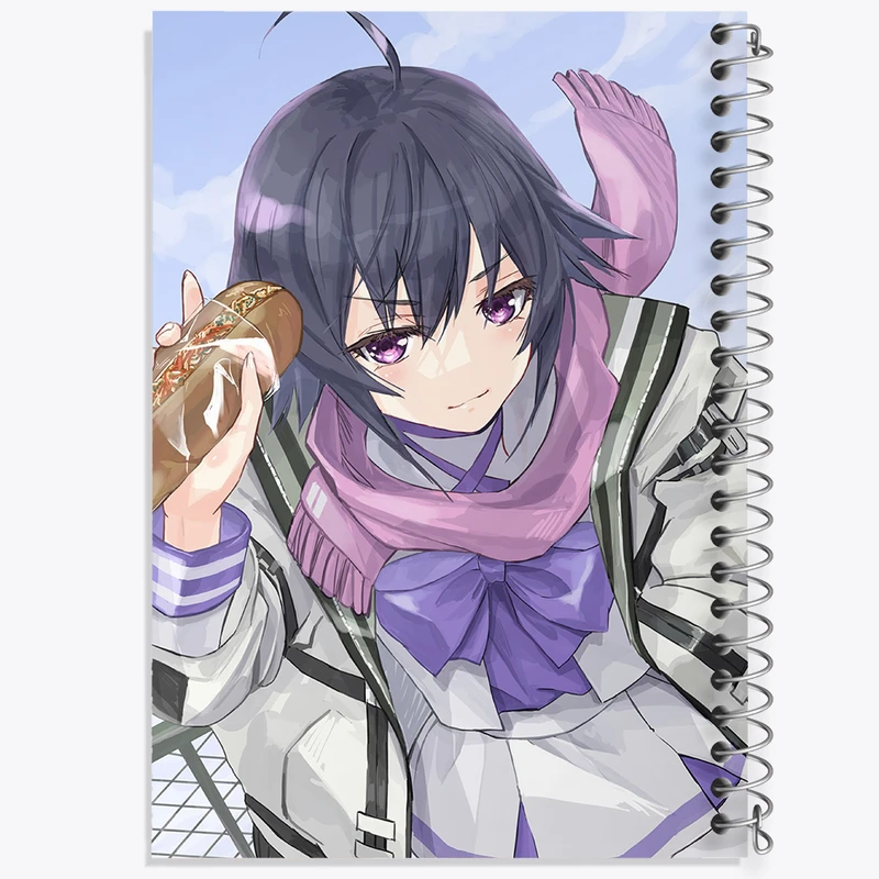 دفتر نقاشی 50 برگ خندالو طرح بازی Muv Luv کد 35299