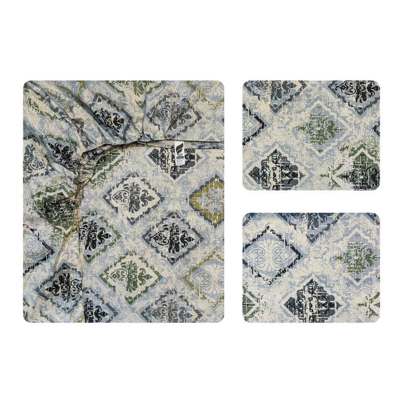 سرویس ملحفه آدنو مدل هومان کد IR188 دونفره 3 تکه