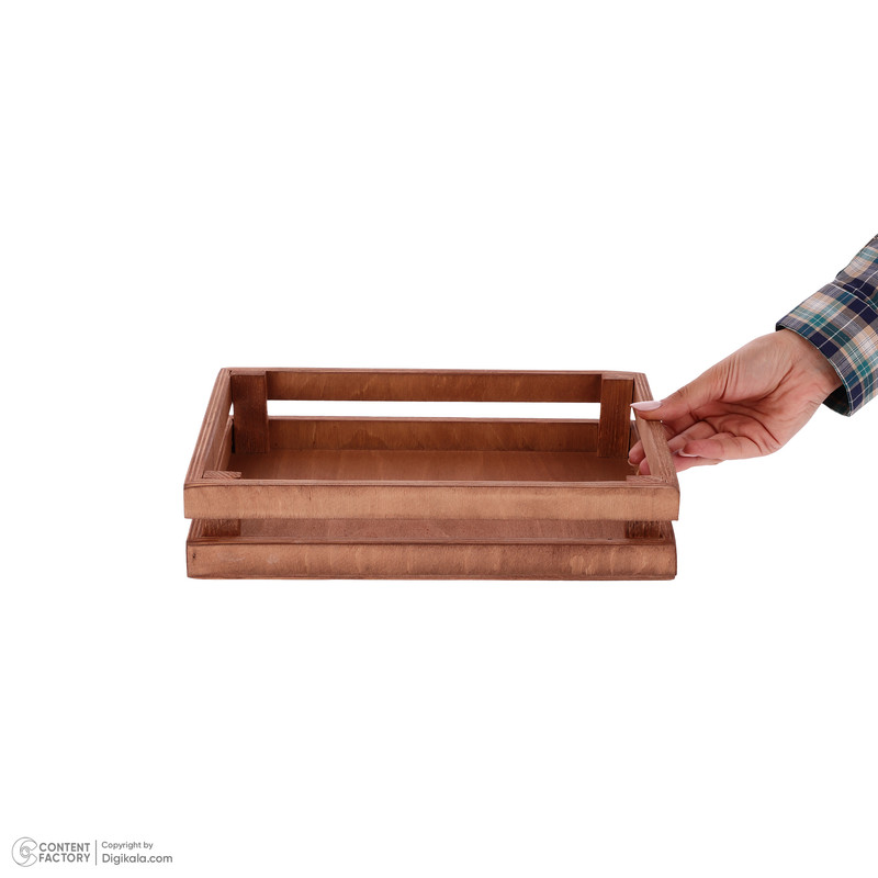 سینی سرو مدل چوبی کد S2