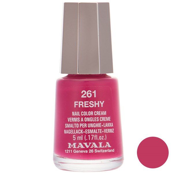 لاک ناخن ماوالا مدل Mini Freshy شماره 261
