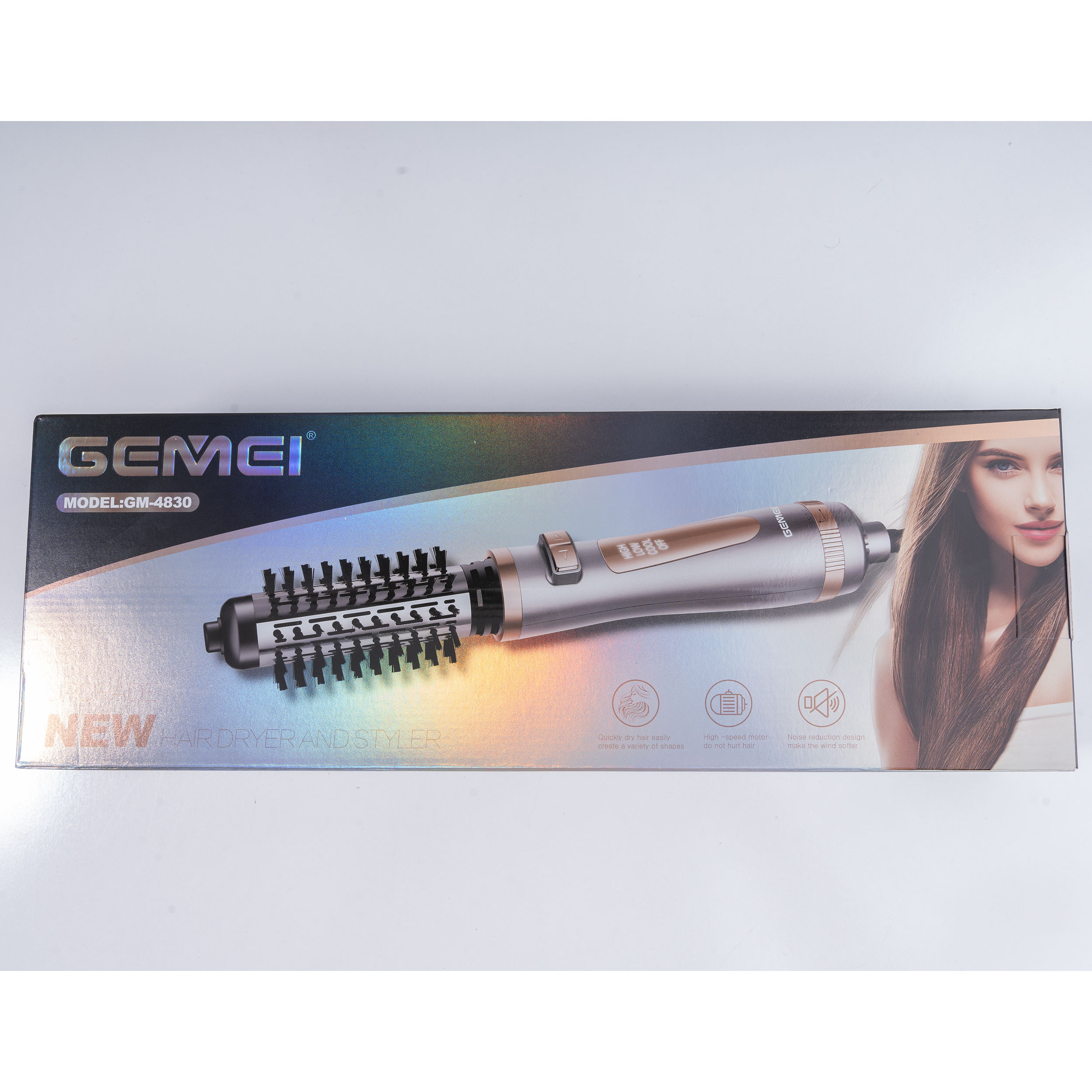 سشوار برس دار چرخشی جیمی مدل GM-4830 سشوار برس دار چرخشی جیمی مدل GM-4830