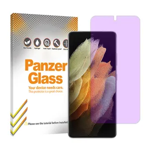 Panzer Glass Resistant model anti-violet screen protector suitable for Samsung Galaxy S21 Ultra 5G mobile phone