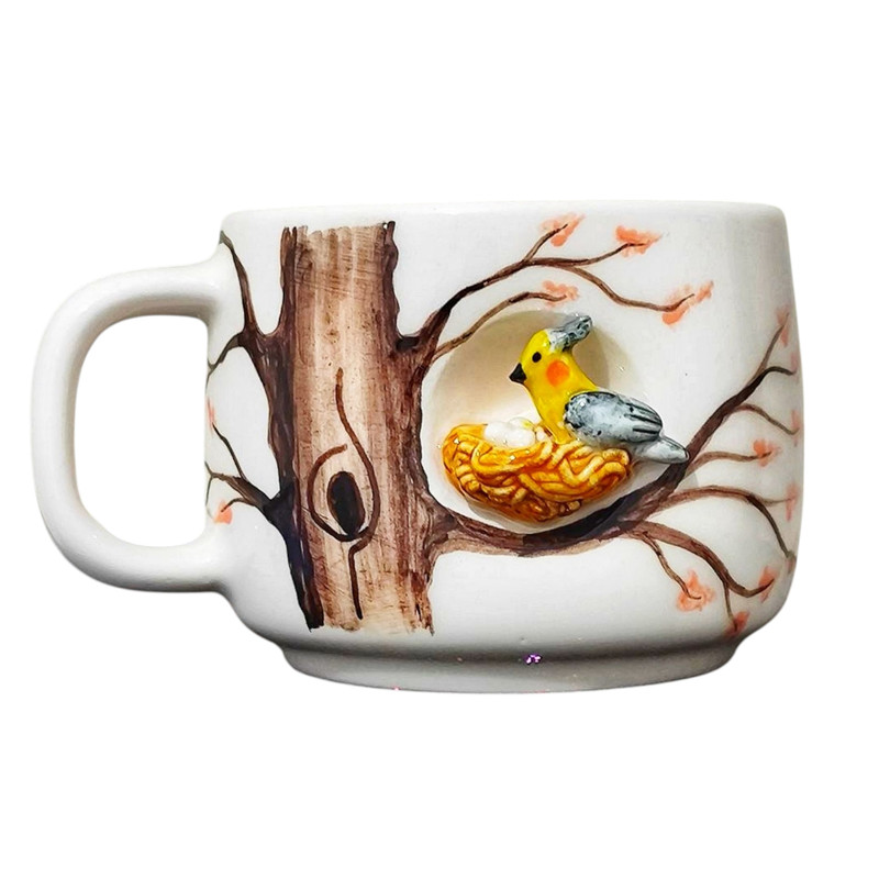 ماگ طرح عروس هلندی مدل نرمال گری