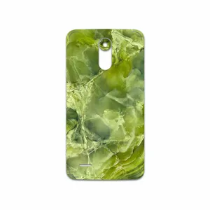 MAHOOT Green Crystal Marble Cover Sticker for LG Stylus 3