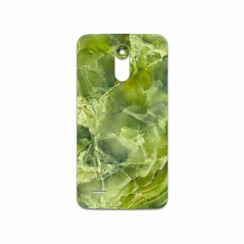 برچسب پوششی ماهوت مدل Green Crystal Marble مناسب برای گوشی موبایل ال جی Stylus 3