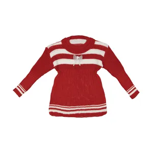 پیراهن بافت دخترانه مدل 7019