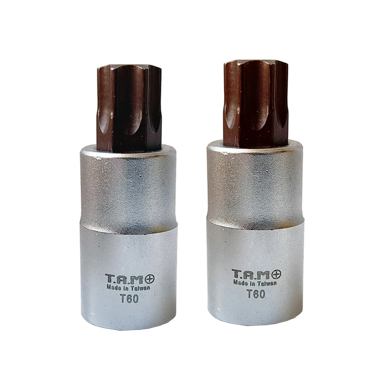 آچار بکس ستاره ای تام  مدل RO - 0660 سایز 60 میلیمتر مجموعه دو عددی