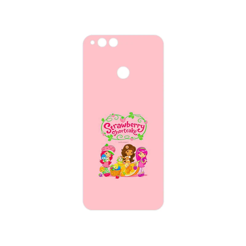 برچسب پوششی ماهوت مدل Strawberry Shortcake مناسب برای گوشی موبایل آنر 7X